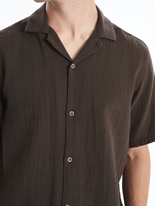 Standart Fit K?sa Kollu Erkek G?mlek