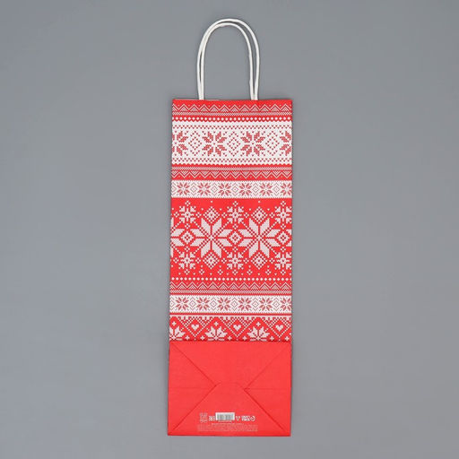 Цена за 20 шт. Пакет под бутылку Морозко, 13 x 36 x 10 см - Доступные радости фото 8