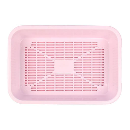 Туалет средний с сеткой 36 х 26 х 6,5 см, розовый - Simaland фото 2