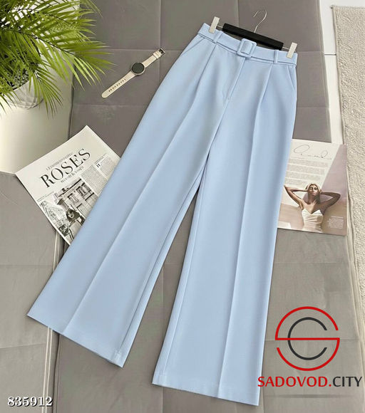 Брюки клеш с высокой посадкой - Bruno фото 3