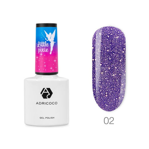 ADRICOCO Гель-лак для ногтей / Little Pixie №02, магический лес, 8 мл  фото 2