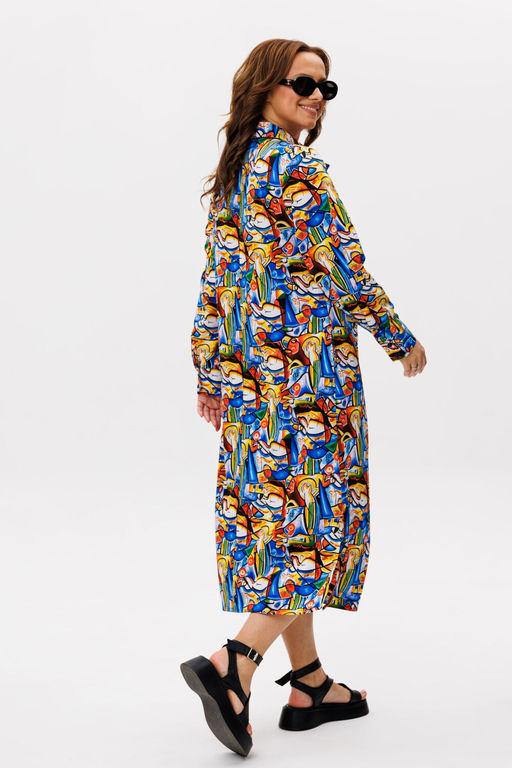 Платье ANELLI 1341 пикассо  фото 8