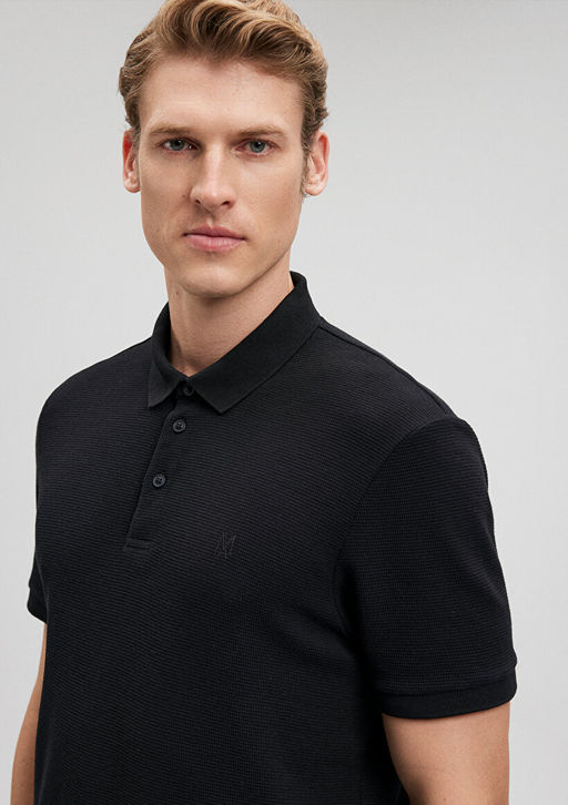 Siyah Polo Tisort