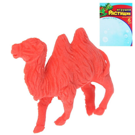 Цена за 5 шт. Растущие животные «Зоопарк», МИКС