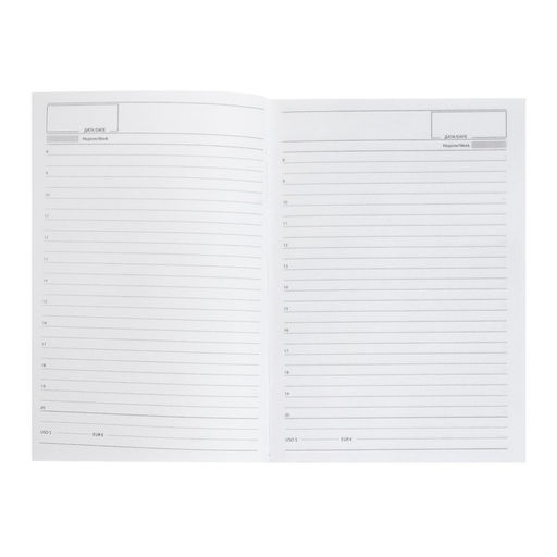 Ежедневник недатированный А5, 128 листов «НЕБОСКРЕБЫ», твёрдая обложка, глянцевая ламинация