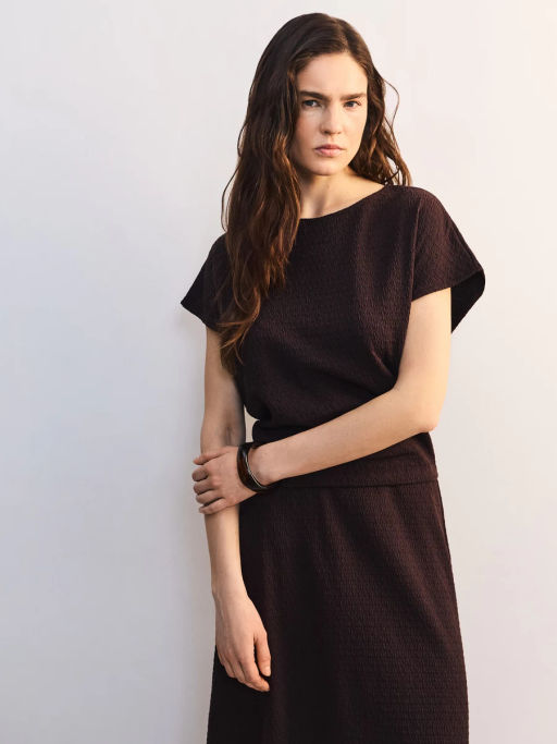 Футболка оверсайз из трикотажа ZR2605013421-27 / Zarina