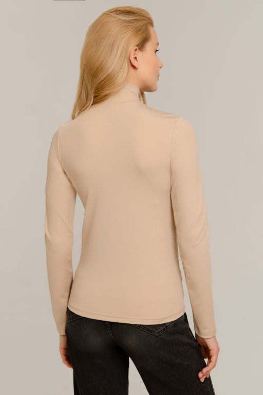 Арт.12803/5 Водолазка женская  42-50 (5 шт) Цвет:бежевый