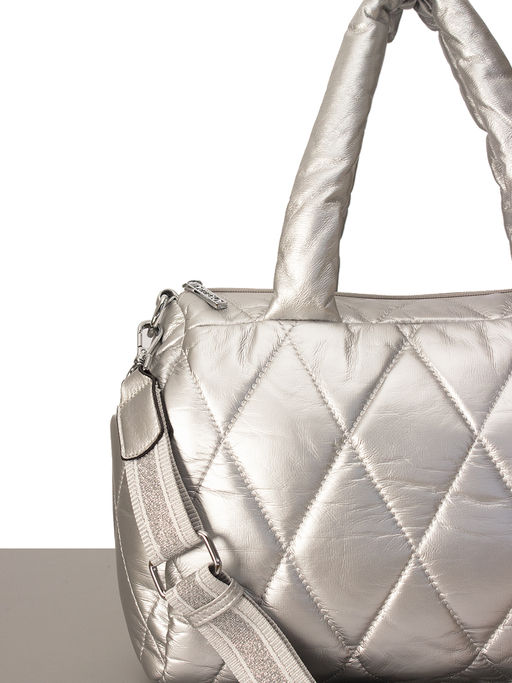 LACCOMA сумка P3336-2-серебристый эко кожа полиэстер