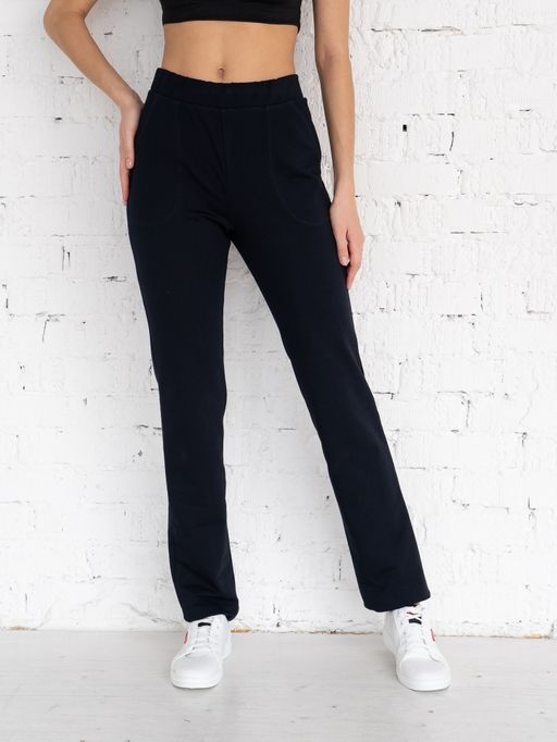 Брюки футер 2-хнитка мягкая резинка - Binita фото 2