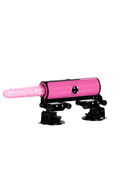 Секс-машина Pink-Punk, MotorLovers, ABS, розовый, 36 см - Toyfa фото 20