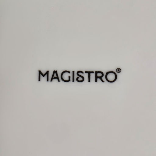 Блюдце фарфоровое Magistro Rodos, d=15,4 см, цвет белый