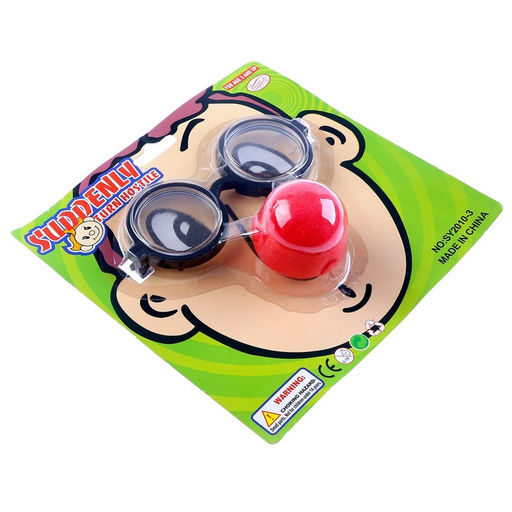 Набор-прикол Клоуна, 2 предмета: очки, нос - Simaland фото 3