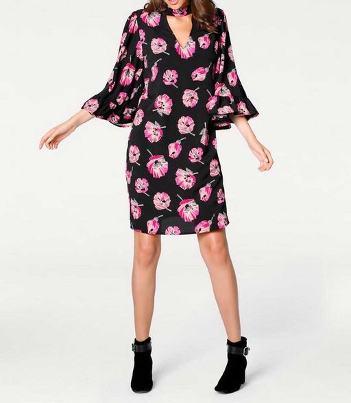 Платье, черно-розовое - Ashley brooke фото 3