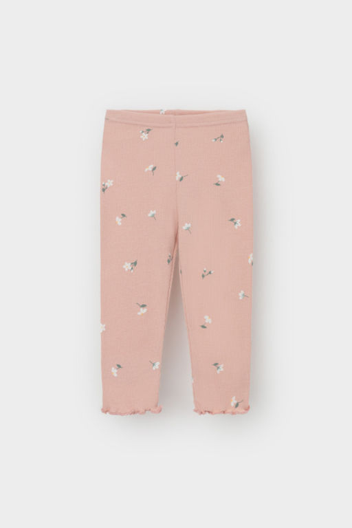 КР 400770/дымчатая роза,милые цветочки к543, брюки