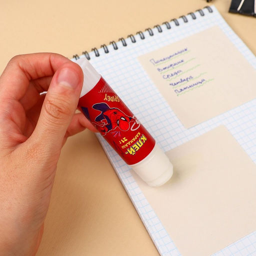 Цена за 24 шт. Клей-карандаш PVP 21 г, «Человек-паук»