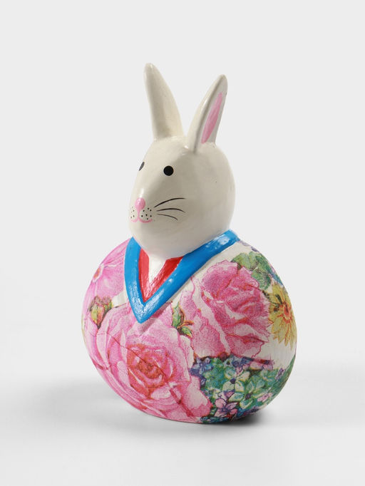 Сувенир Кролик в халате, 10?6?12 см, дерево