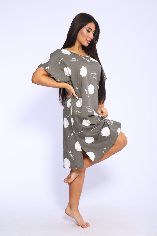 Платье с рисунком горох Арт. 1057