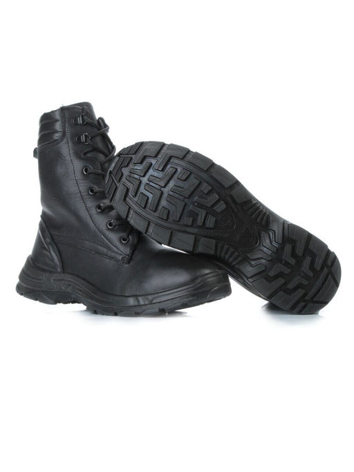 05-9004 BLACK Ботинки зимние мужские (искусственная кожа, искусственный мех) - No name фото 15