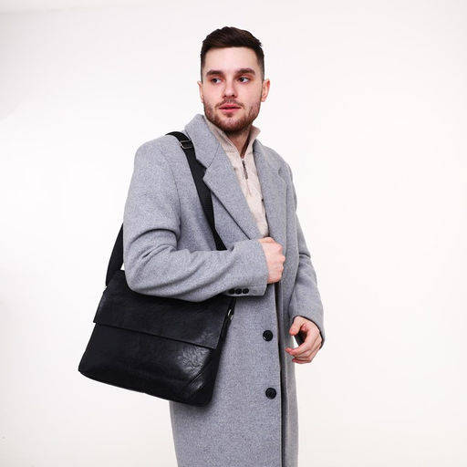 Сумка мужская, цвет черный - Simaland фото 7