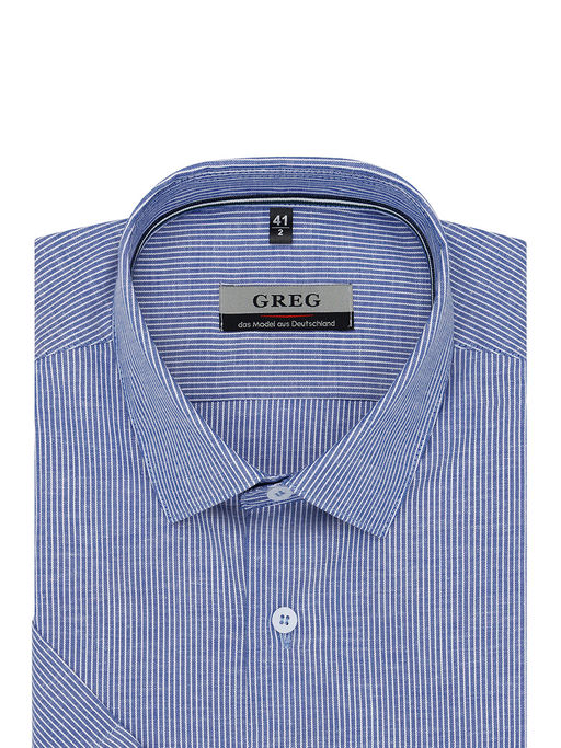Сорочка мужская короткий рукав GREG 211/206/2052/C/1p фото 3