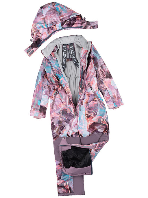 Комбинезон 8з1024 лаванда/серый - Nikastyle фото 21