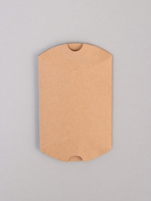 Цена за 10 шт. Коробка складная крафт, 9 х 6,5 х 2,5 см