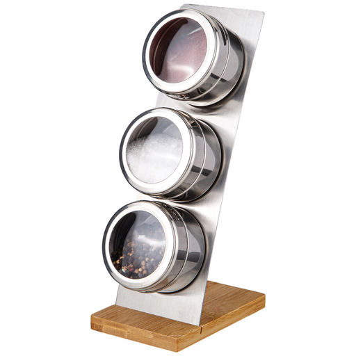 НАБОР ДЛЯ СПЕЦИЙ AGNESS 3 ПР. НА ПОДСТАВКЕ, 23Х12Х9СМ  фото 3