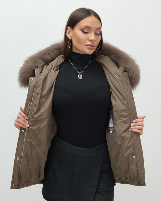 Куртка зимняя с мехом Бренд: Visdeer фото 16