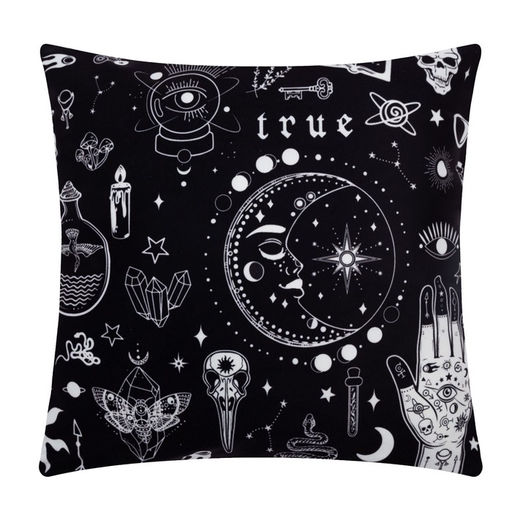 Наволочка декоративная Этель Эзотерика 40х40 см, 100% п/э, велюр  фото 6