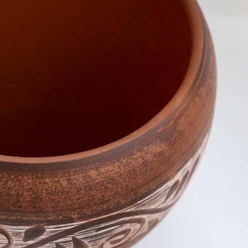 Горшок для жаркого «Ангоб», 0.55 л., 10×12×12 см