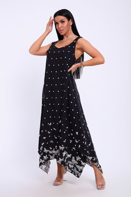 Сарафан летний больших размеров пляжный домашний 5740 - Натали фото 10