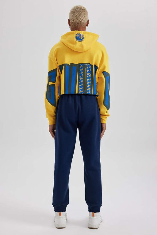 DeFactoFit Спортивные штаны стандартного кроя для джоггеров НБА Голден Стэйт Уорриорз  фото 8