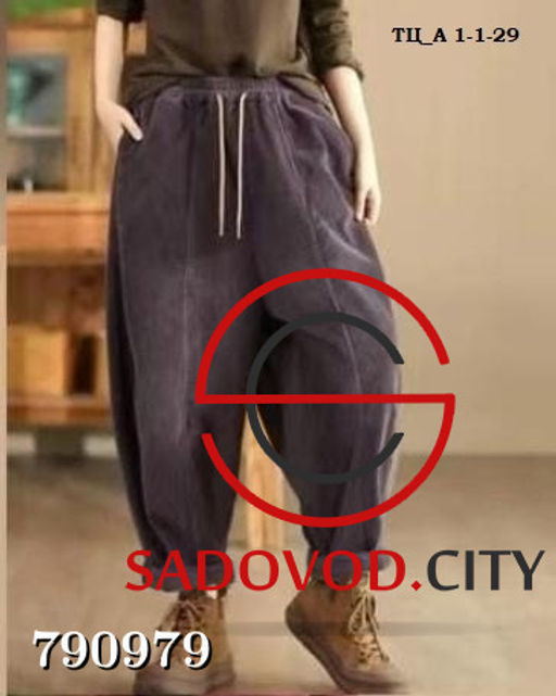 Вельветовые женские брюки - Bruno фото 7