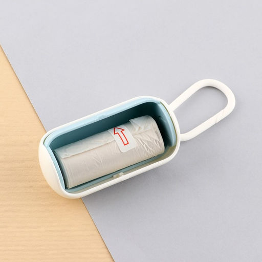 Контейнер с пакетами для уборки за собаками Я в моменте, цвет белый - Пушистое счастье фото 2