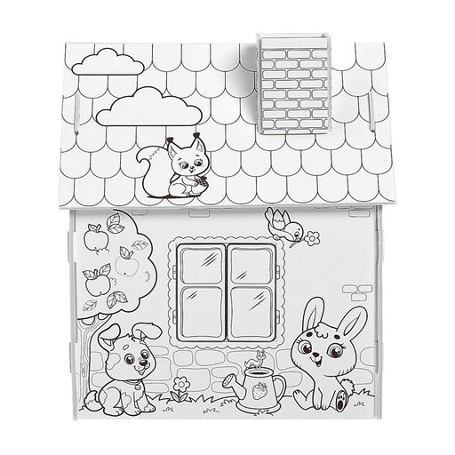 Домик-раскраска Весёлые зверята, 3в1 - Zabiaka фото 7