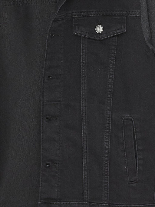 Kap??onlu Erkek ?ocuk Jean Ceket