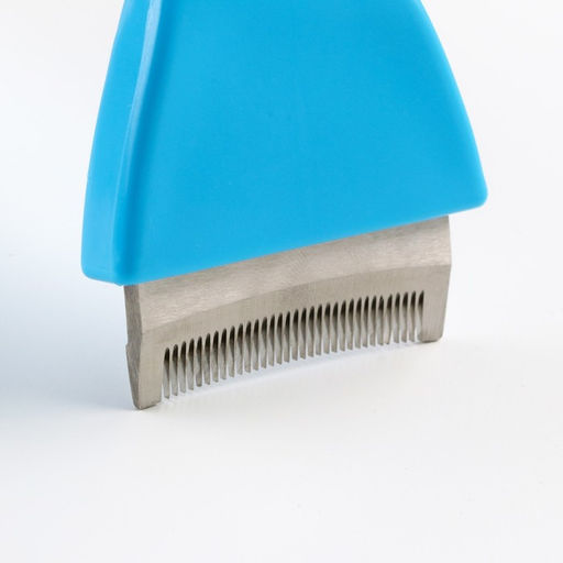 Дешеддер малый, лезвие шириной 4,5 см, голубой - Пижон фото 3