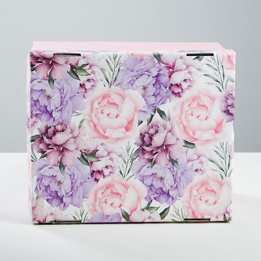 Коробка подарочная складная, упаковка, Цветочная сказка, 31?25.5?16 см