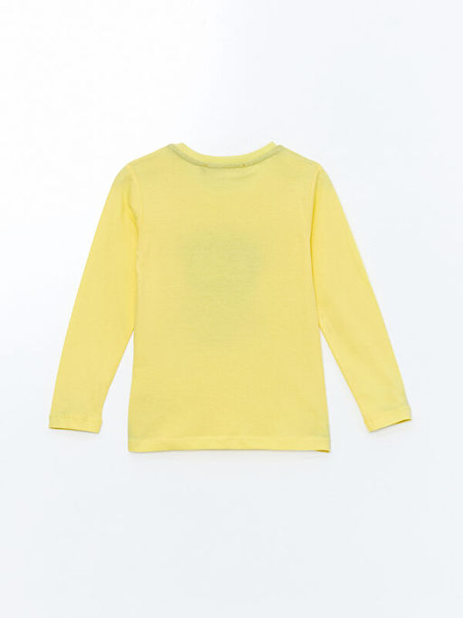 Bisiklet Yaka Bask?l? Erkek Bebek Ti??rt - Waikiki фото 2