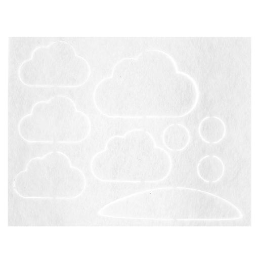 Набор для творчества. Открытки из фетра «Самолет»