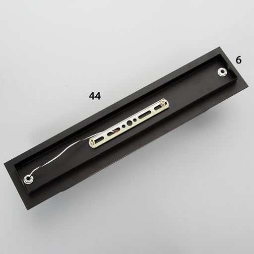 Бра «Изи» Е27 черный 48×20×11 см