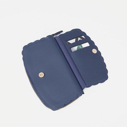 Кошелёк на молнии, цвет синий - Simaland фото 6