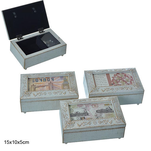 Шкатулка музыкальная / 74-19 /уп 45/пластик - Галеонтрейд фото 2