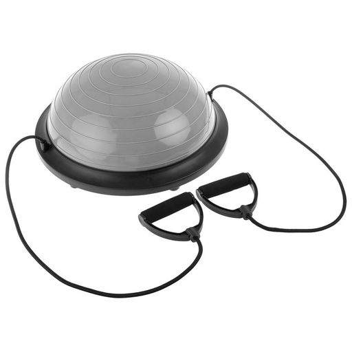 Полусфера BOSU гимнастическая, с насосом, 46х20 см, цвет серый - Simaland фото 11