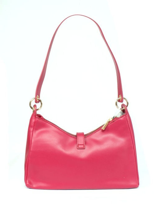 Сумка женская искусственная кожа DJ-СМ 6731-ROSE RED, 1отд, плечевой ремень, фуксия SALE 257775 - Adelia фото 7