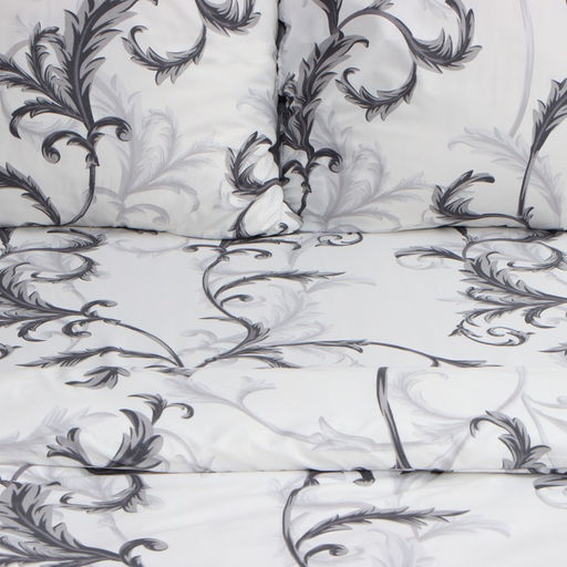 Постельное бельё Экономь и Я евро Магнолия, 200х215см, 200х215см, 70х70см-2 шт, полисатин, 80 г/м  фото 2