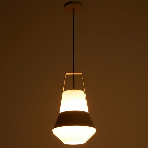 Светильник BayerLux 1653/1WT E27 40 Вт белый 25×26×40-135 см