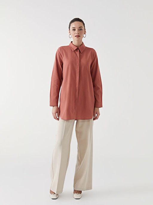 Regular Fit Kad?n G?mlek Tunik