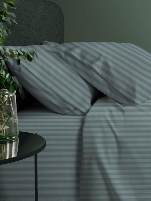 КПБ семейный перкаль "Fine Line" (70х70) рис. 6793-52 Мелодия сна (арктик) new