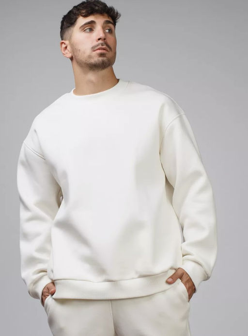 K10817 Свитшот (начес) БЕЛЫЙ